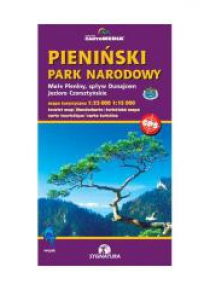 Pieniński Park Narodowy mapa