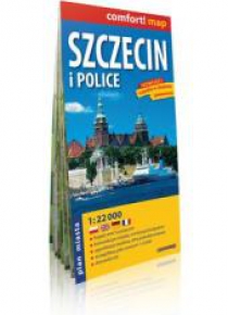 Comfort!map Szczecin i Police 1:22 000 plan miasta