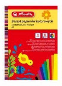 Zeszyt papierów kolorowych A4/10K (10szt)