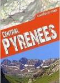 Trekking map Central Pyrenees(Pireneje) mapa