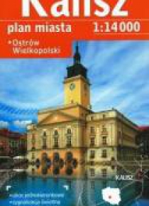 Plan miasta Kalisz/Ostrów Wielkopolski +1 1:14 000