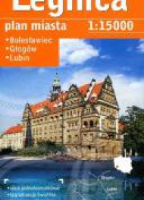 Plan miasta Legnica +3 1:15 000 DEMART