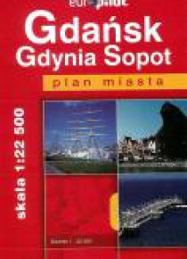 Plan Miasta EuroPilot. Gdańsk Gdynia Sopot laminat