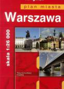 Plan Miasta EuroPilot. Warszawa laminat