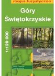 Mapa Turystyczna EuroPilot. Góry Świętokrzyskie br