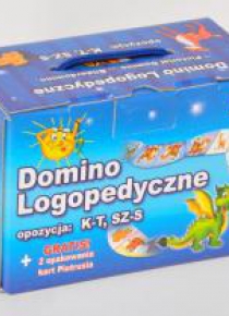 Domino logopedyczne K-T, SZ-S SAMO-POL