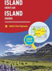 Mapa ZOOM System. Islandia 1:650 000