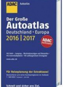 AutoAtlas ADAC. Deutschland, Europa 2016/2017