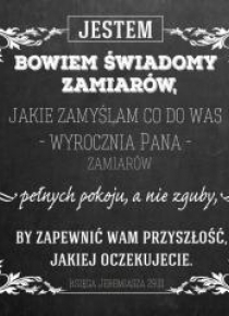 Podstawka korkowa - Jestem Bowiem tablica