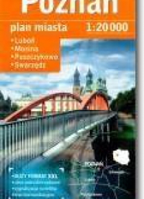 Poznań plus 4 - plan miasta