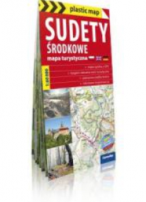 plastic map Sudety Środkowe 1:60 000 mapa