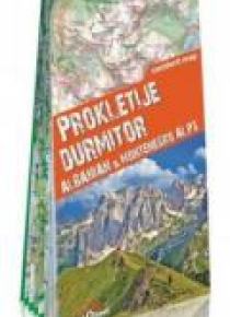 Trekking map Prokletije i Durmitor 1:65 000 mapa