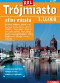 Atlas miastaTrójmiasto plus XXL 1:16000