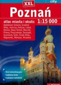 Poznań plus 17 XXL atlas miasta