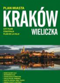 Kraków,Wieliczka 1:21 500 plan miasta PIĘTKA