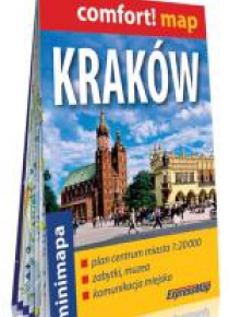 Comfort! map Kraków 1:20 000 plan miasta