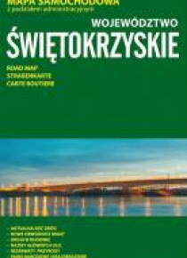 Województwo Świętokrzyskie 1:162 000 mapa samoch.