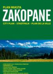 Zakopane 1:12 000 plan miasta PIĘTKA