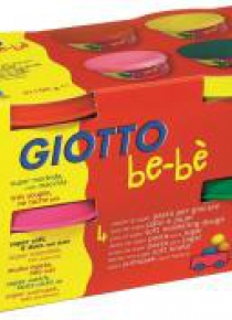 Ciastolina 4x100gr zestaw 3 Bebe GIOTTO