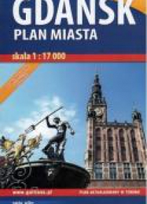 Plan miasta - Gdańsk 1:17 000