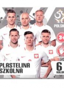 Plastelina 6 kolorów PZPN ASTRA