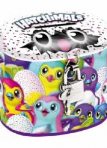 Skarbonka metalowa owalna Hatchimals