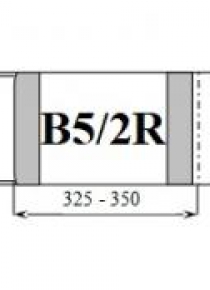 Okładka książkowa regulowana B5/2R (25szt) D&D