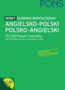 Nowy słownik współczesny ang-pol-ang PONS