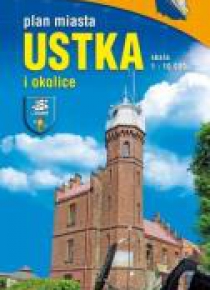 Plan miasta - Ustka i okolice 1:10 000 w.2