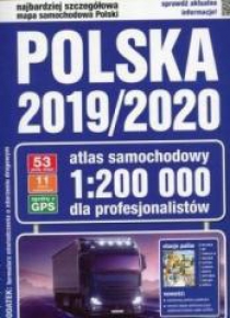 Atlas samochodowy 2019/2020 Polska 1:200 000