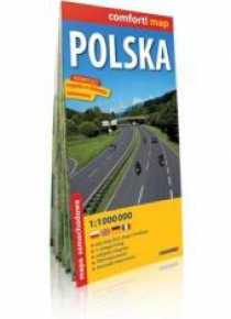 Comfort!map Polska 1:1 000 000 mapa w.2019