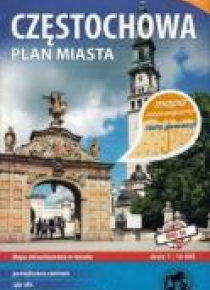 Plan miasta wodoodporny - Częstochowa 1:16 000