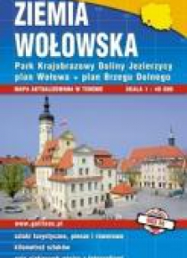 Mapa turystyczna - Ziemia Wołowska 1:40 000