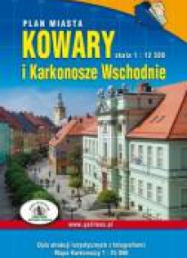 Plan masta - Kowary, Karkonosze Wsch. 1:12 500