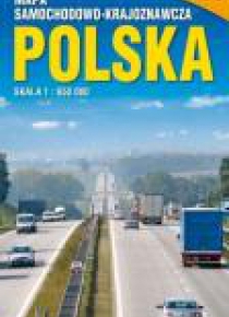 Mapa samochodowo-kraj. - Polska 1:650 000