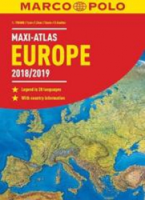 Maxi-Atlas Europa 2018/2019 1:750 000 MARCO POLO