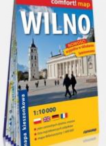 Comfort!map Wilno 1:10 000 plan miasta w.2019