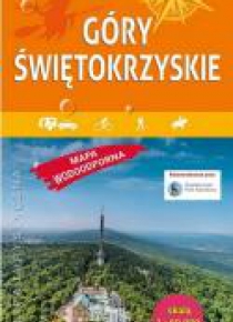 Mapa turystyczna - Góry Świetokrzyskie 1:60 000