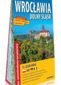 Comfort! map Okolice Wrocławia 1:220 000 mapa