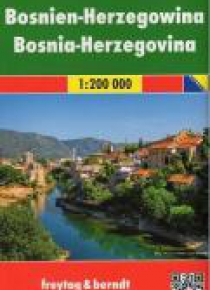 Mapa samochodowa - Bośnia i Hercegowina 1:200 000