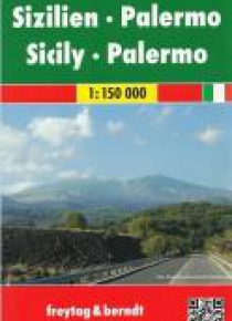 Mapa samochodowa - Sycylia, Palermo 1:150 000