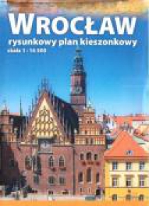 Plan kieszonkowy rys.-Wrocław 1:16 500 w.2019