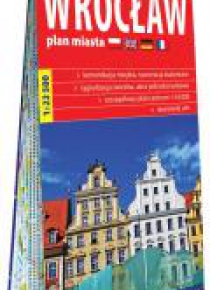 Premium! map Wrocław 1:22 500 plan miasta w.2019