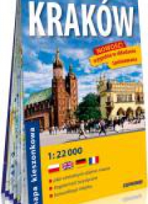 Comfort!map Kraków 1:22 000 mapa kieszonkowa