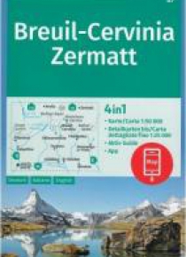 Breuil - Cervinia - Zermatt 1:50 000 Kompass