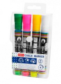 Marker kredowy 4 kolory EASY