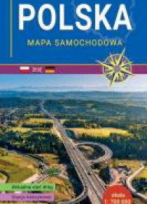 Mapa samochodowa - Polska 1:700 000 w.2020