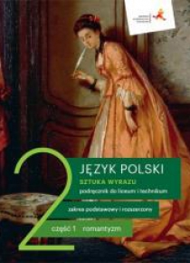 J. Polski LO 2 Sztuka wyrazu cz.1 podr. ZPR w.2020