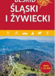 Mapa turystyczna - Beskid Śląski i Żywiecki w.2020