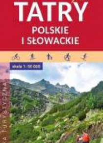 Mapa tur. Tatry Polskie i Słowackie 1:50 000